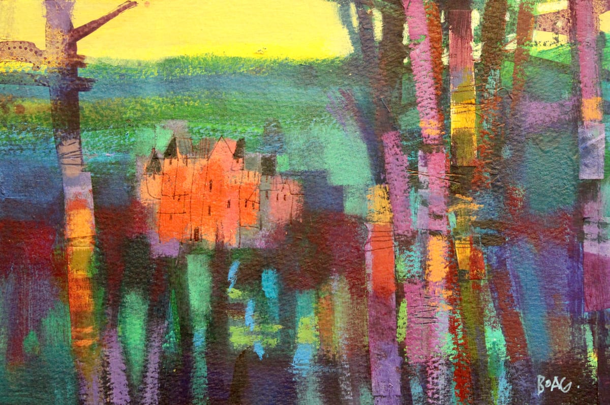 Autumn Castle 2 by francis boag 