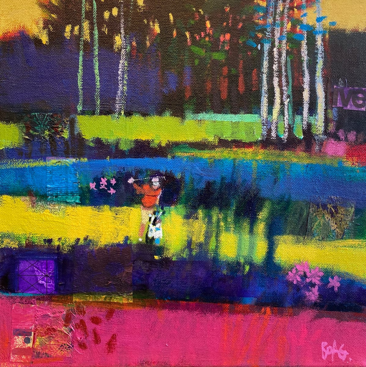 Golfing at Ury 1 by francis boag, Image 1.