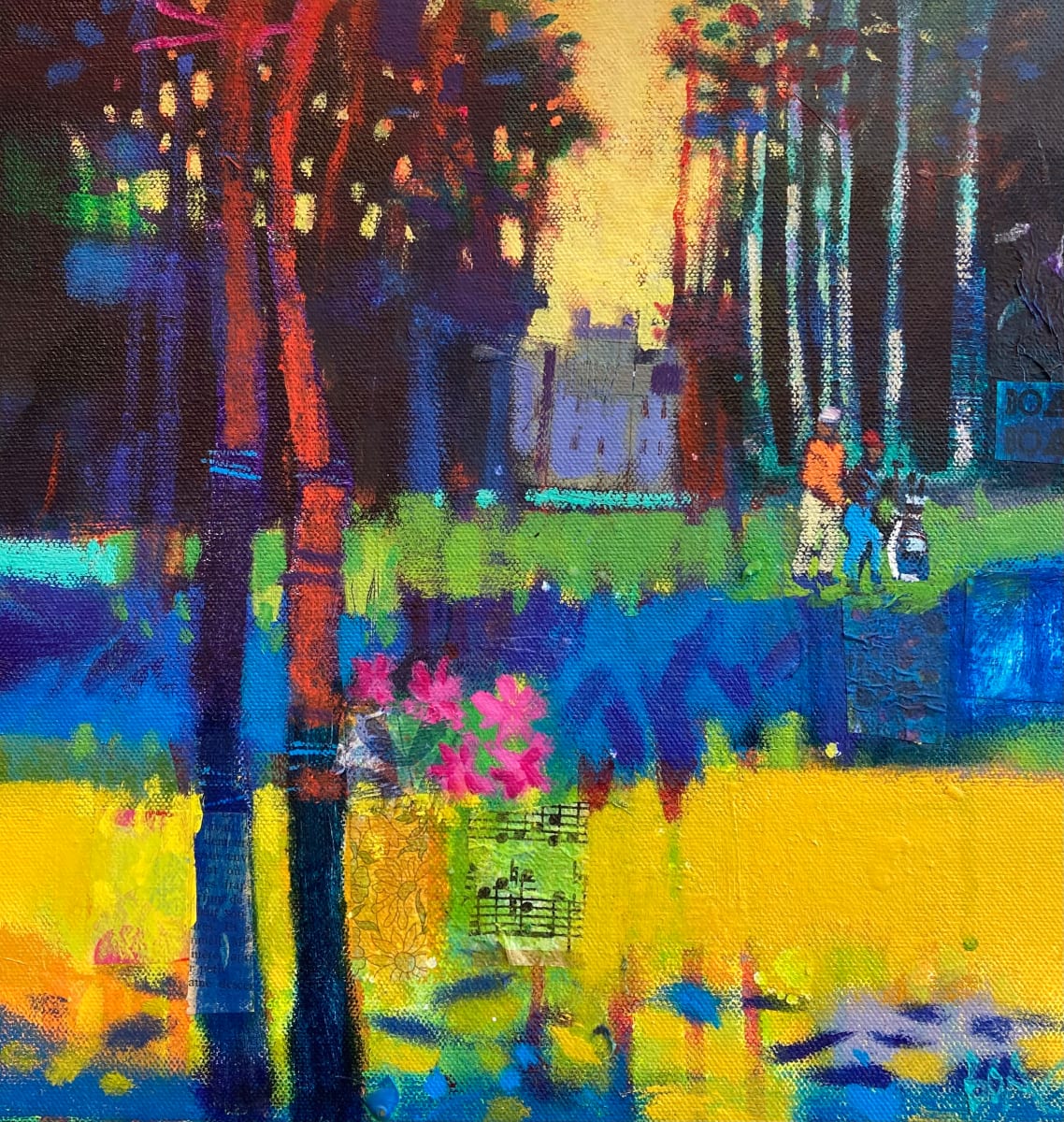 Golfing at Ury 3 by francis boag, Image 1.