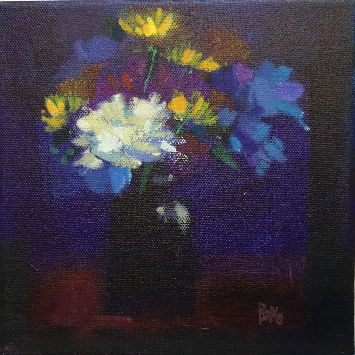 Evening blooms 1 by francis boag 