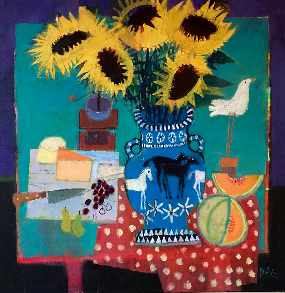 Big Sunflowers by francis boag 