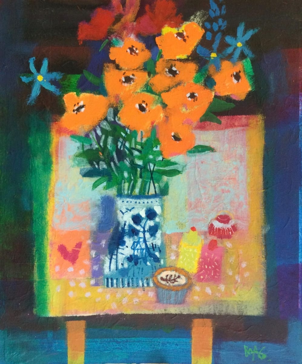 Flowers and fancy cakes by francis boag 