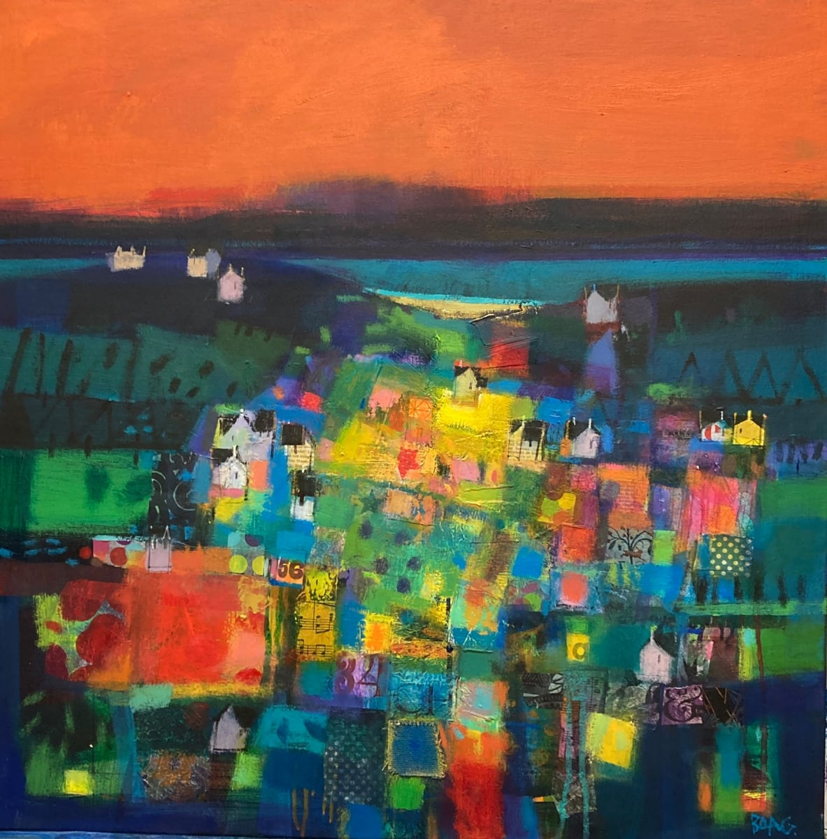 Harris coast by francis boag 