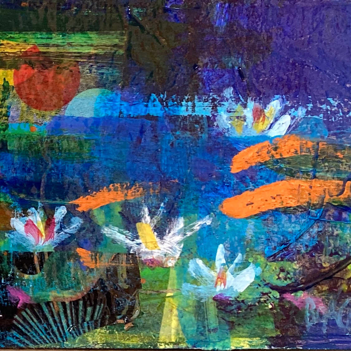 Small Waterlies 1 by francis boag 