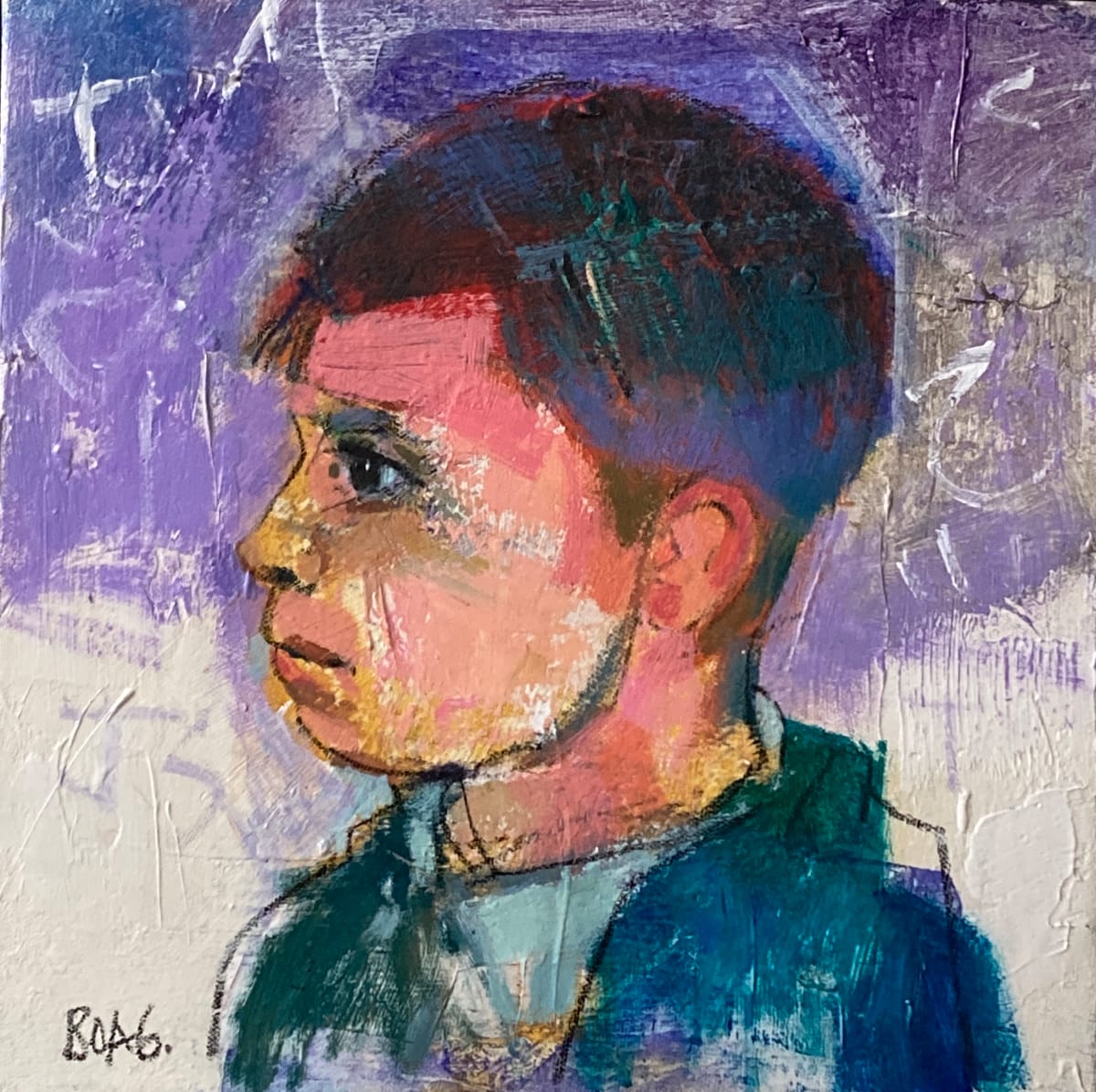 The artist as a boy by francis boag 