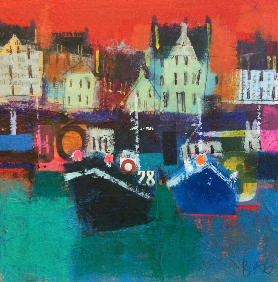 Stonehaven Harbour 1 by francis boag 