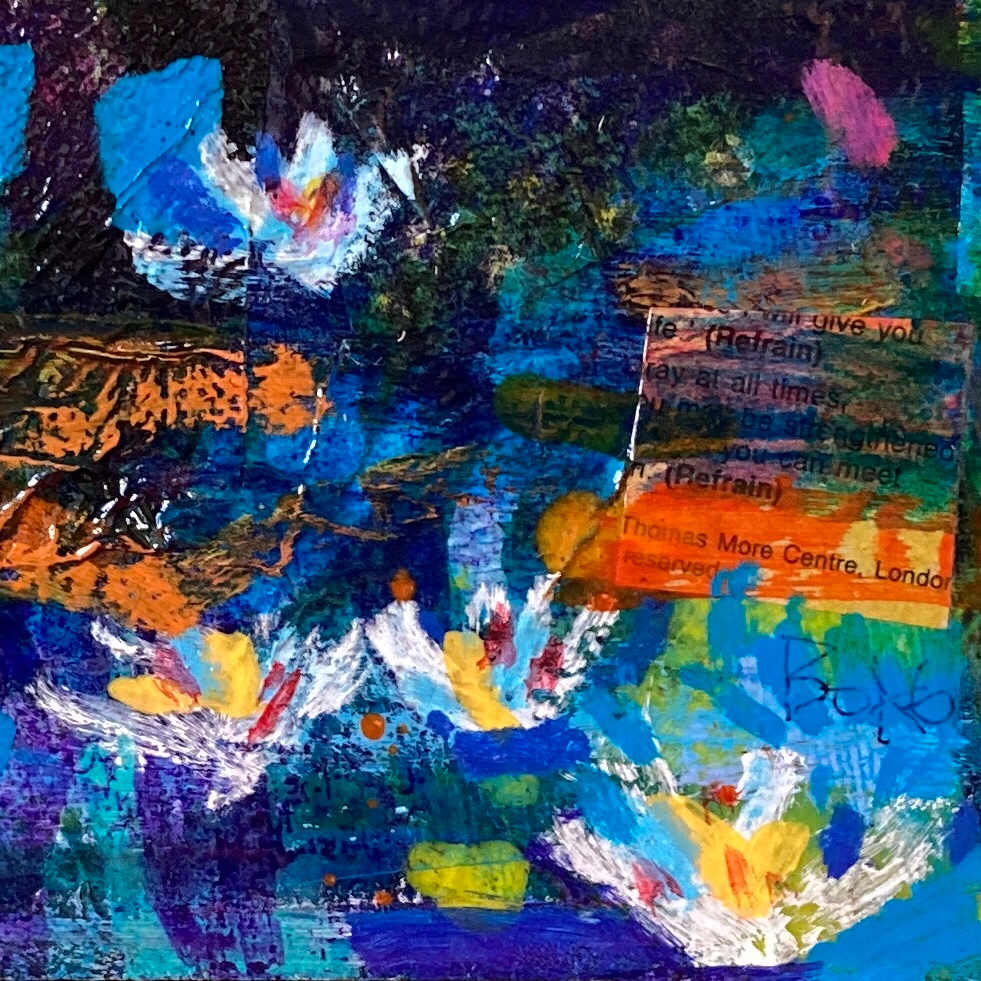 Small Waterlies 9 by francis boag 