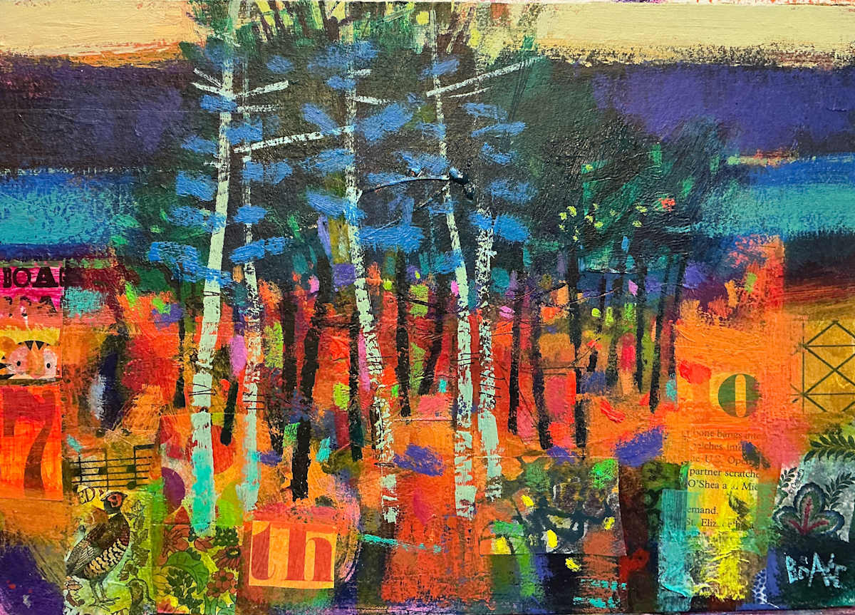 Lochside Trees by francis boag 