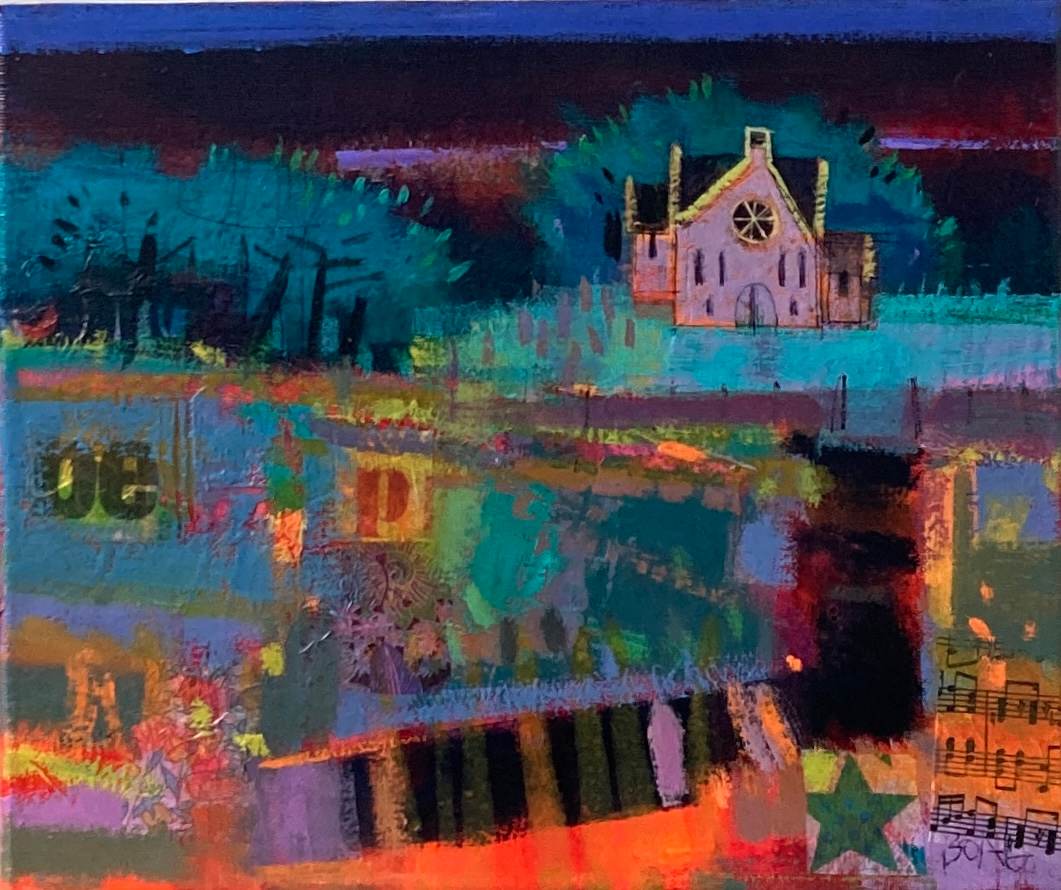Highland Kirk by francis boag 