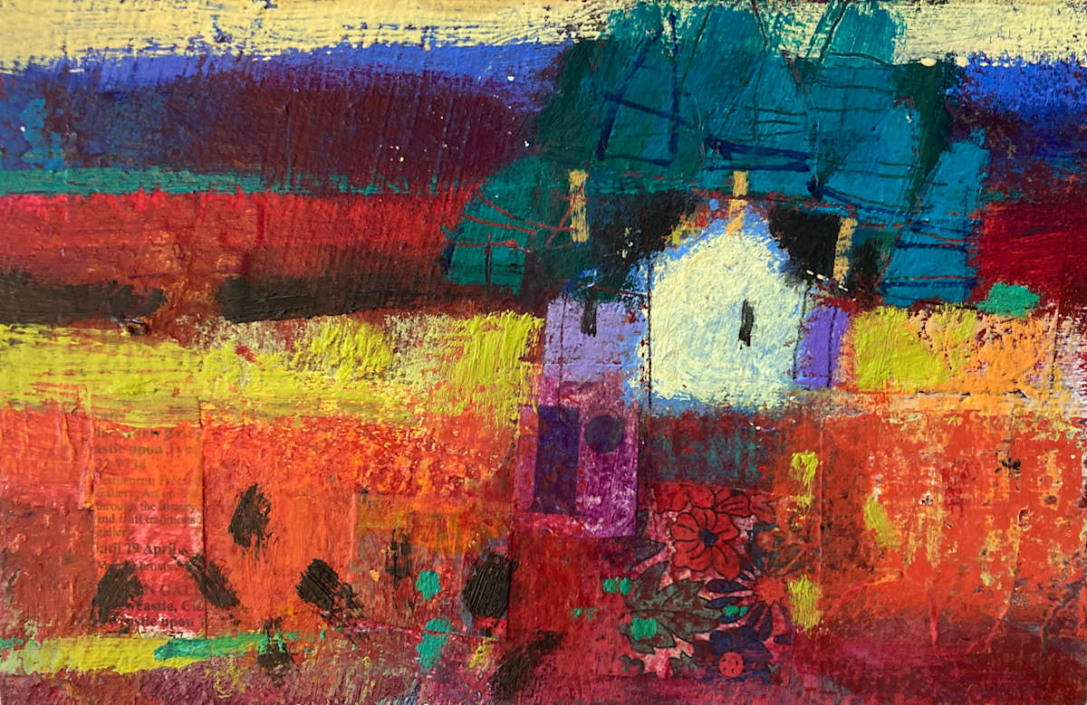 Towards Rickarton by francis boag 