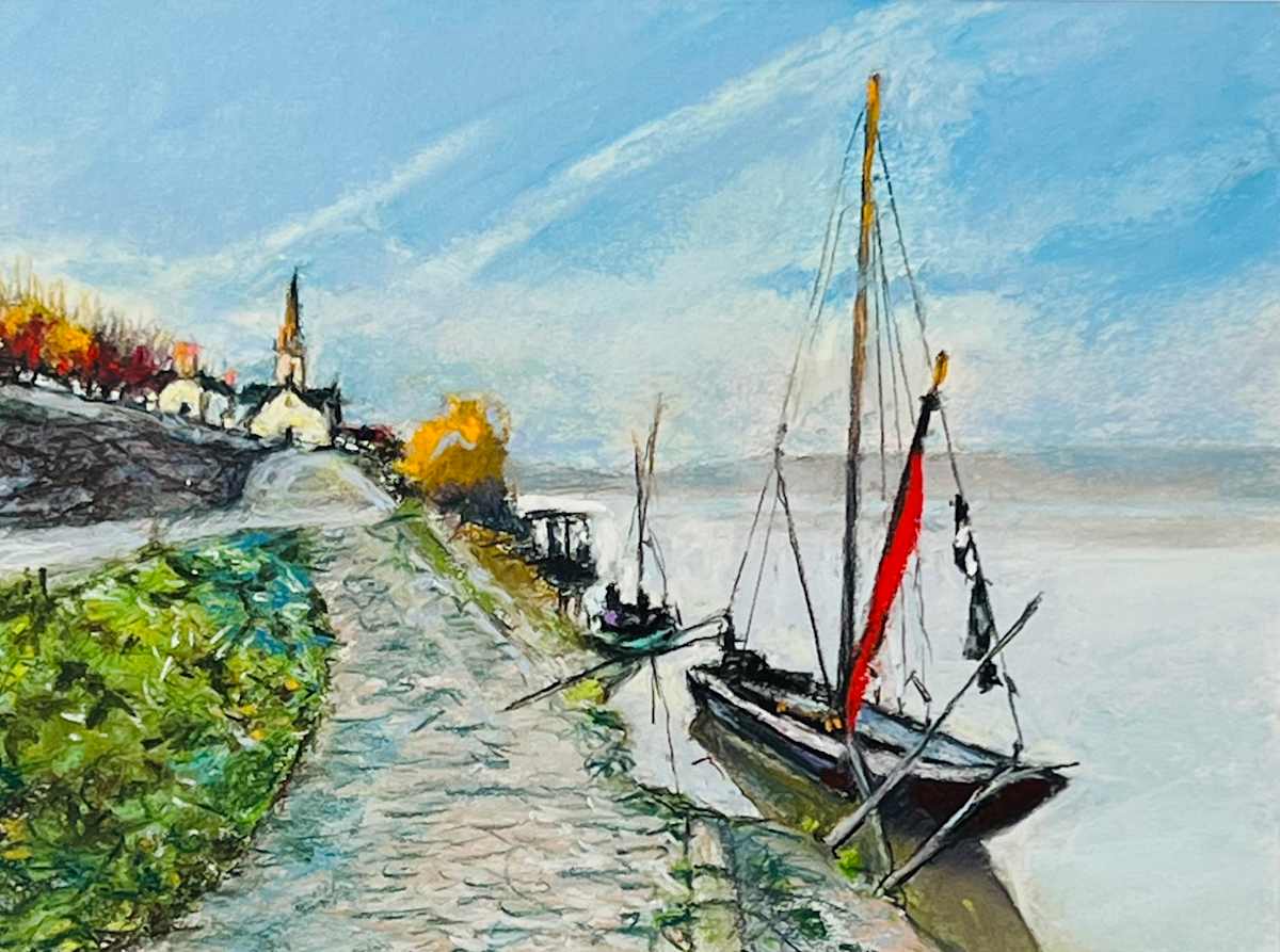 24/229. ON THE LOIRE VALLEY SHORES by Toby Reid 