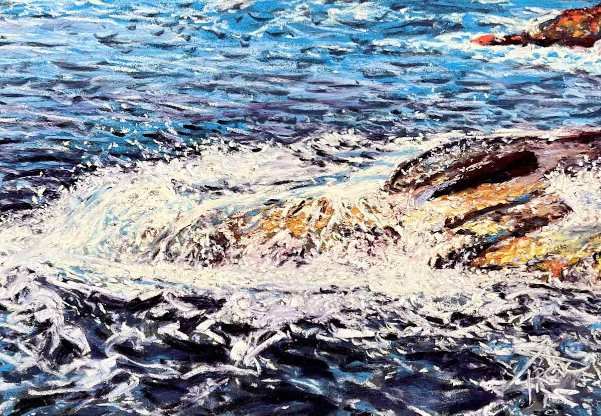 25/k. BREAKING AT THE POINT by Toby Reid, Image 1.