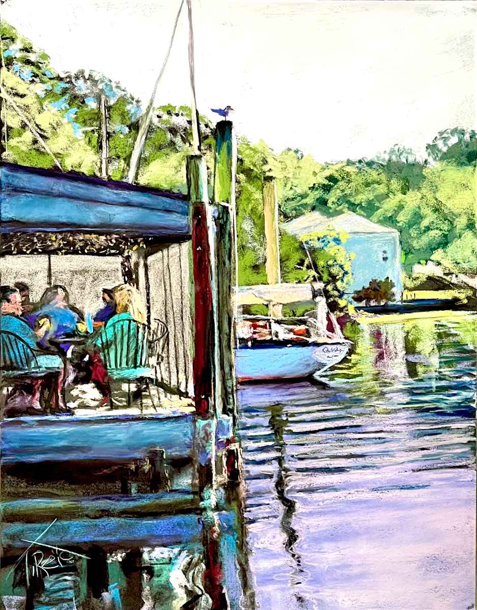 2025/83. Dinner at Phillips Inlet by Toby Reid, Image 1.