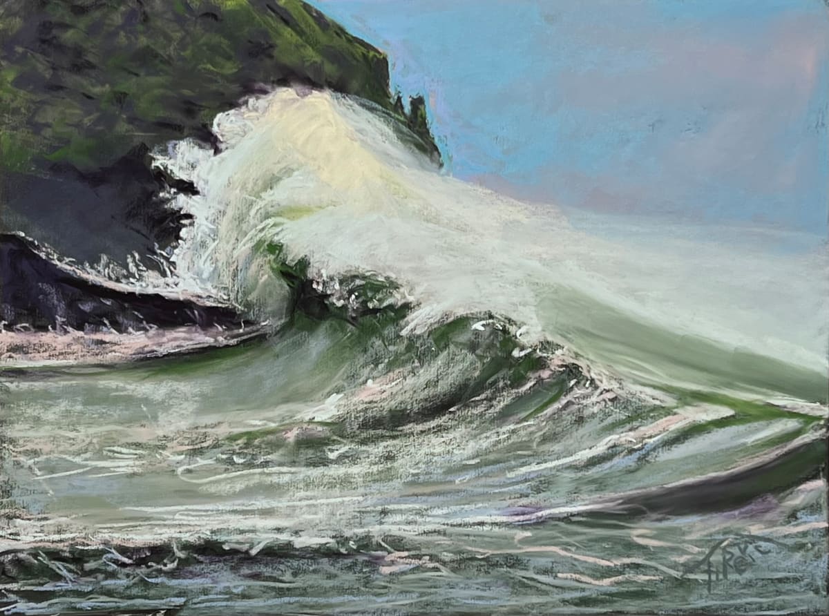 2023/96.    HITTING THE ROCKS.  #1 by Toby Reid, Image 1.