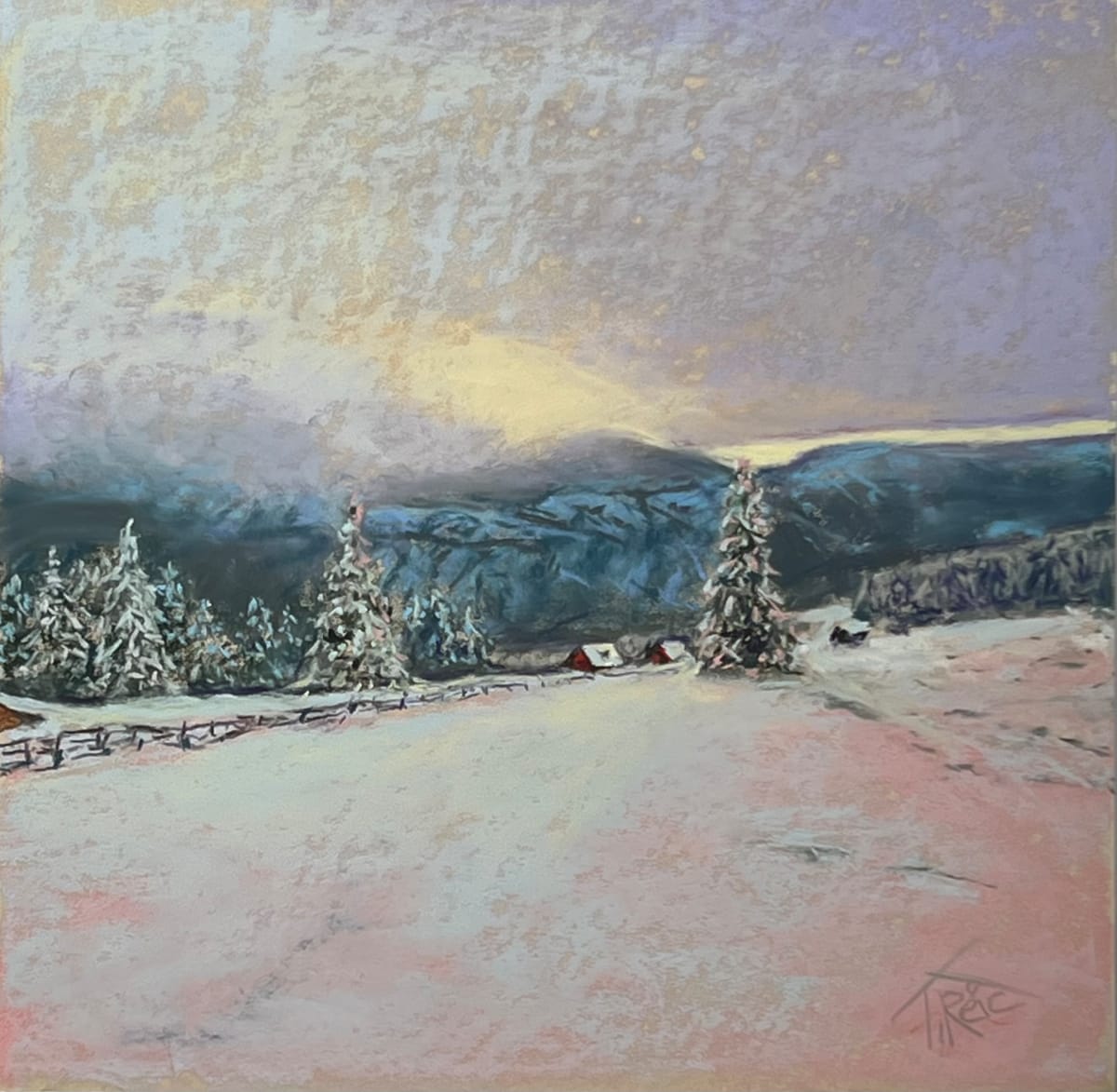 2023/110.  INTO THE VALLEY by Toby Reid, Image 1.