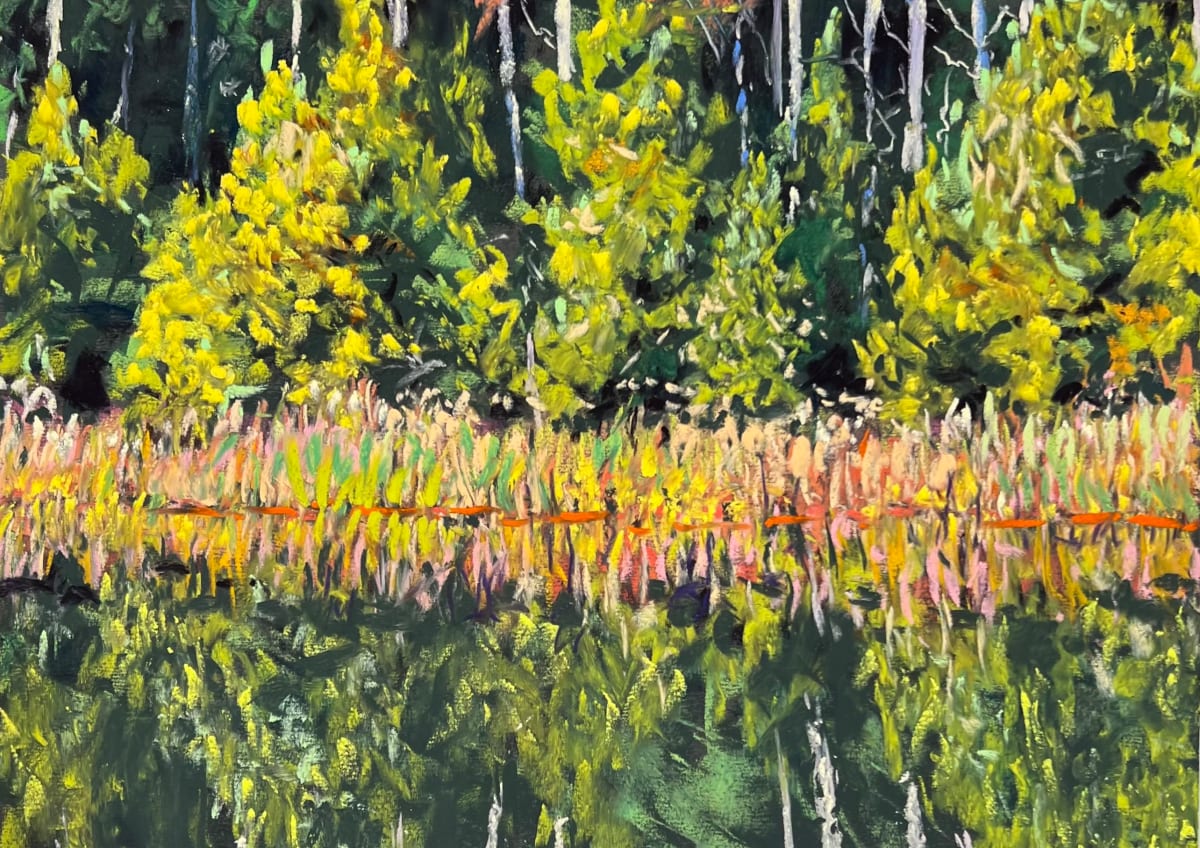 2023/122 . . DEBBIE'S BACKYARD VIEW by Toby Reid, Image 1.