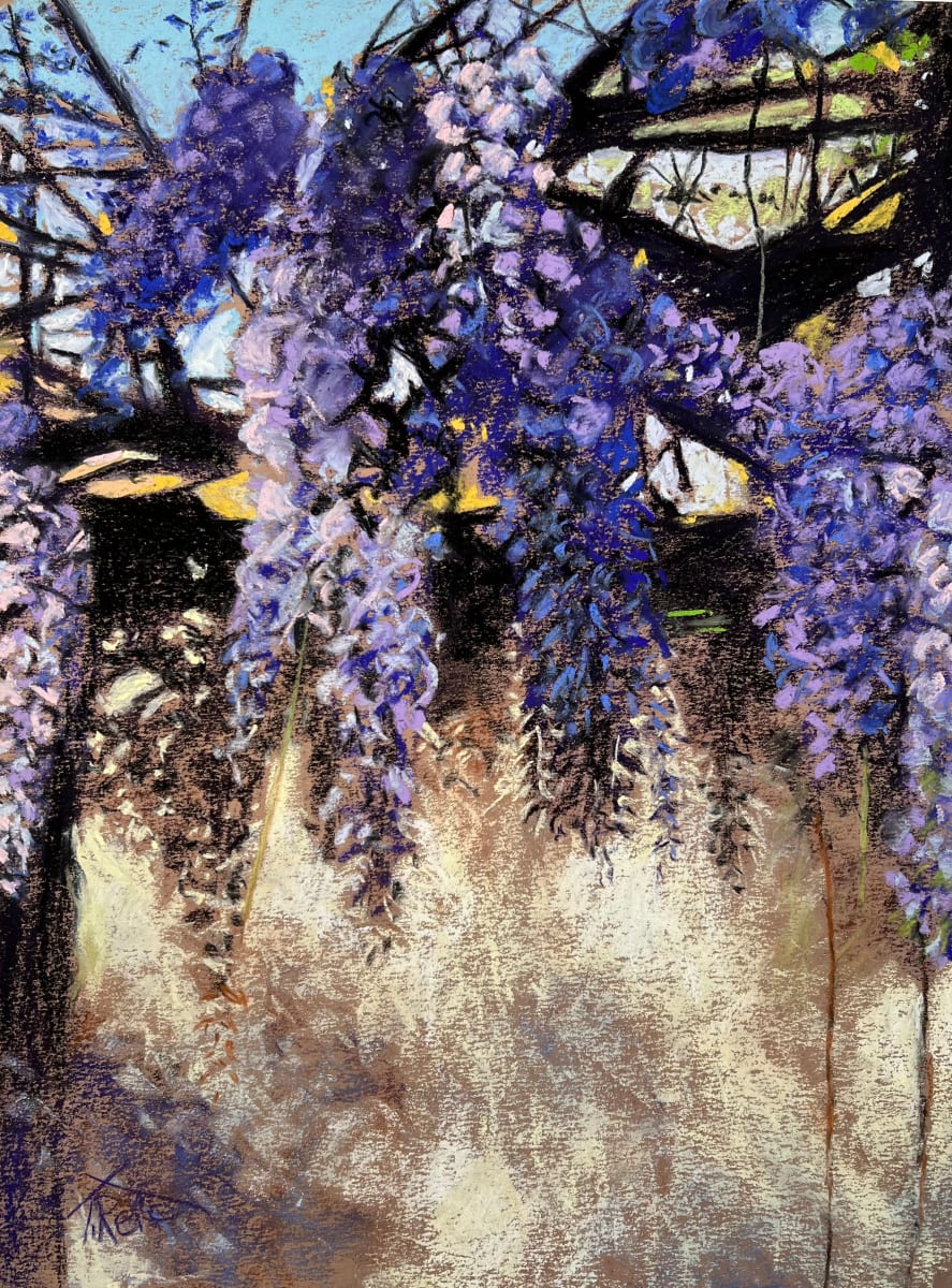 24/141. HANGING AROUND WITH WISTERIA by Toby Reid 