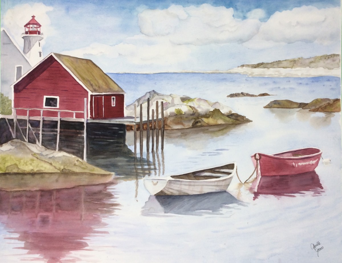 Peggy's Cove by Aprille Janes 
