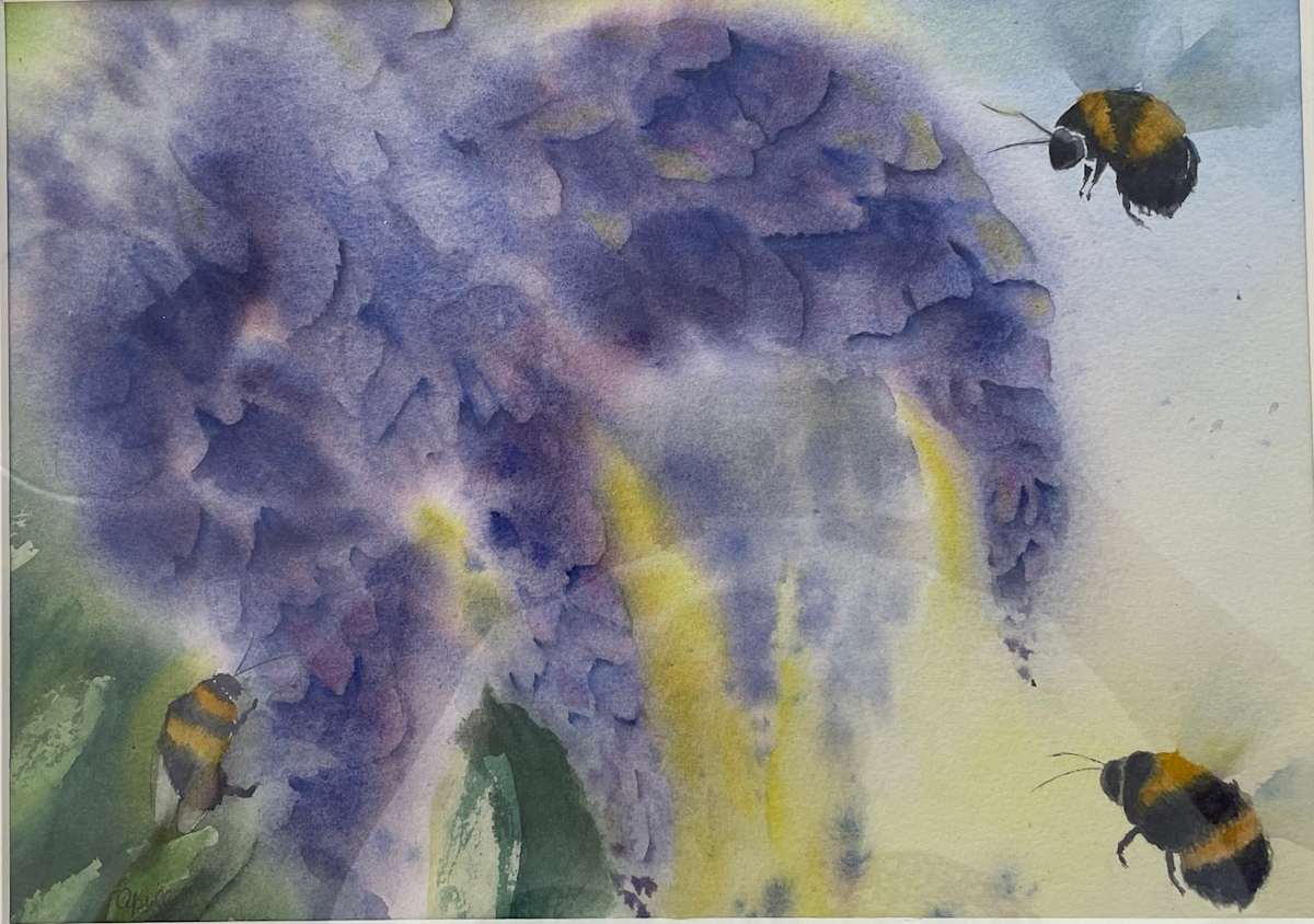 Bee Happy by Aprille Janes 