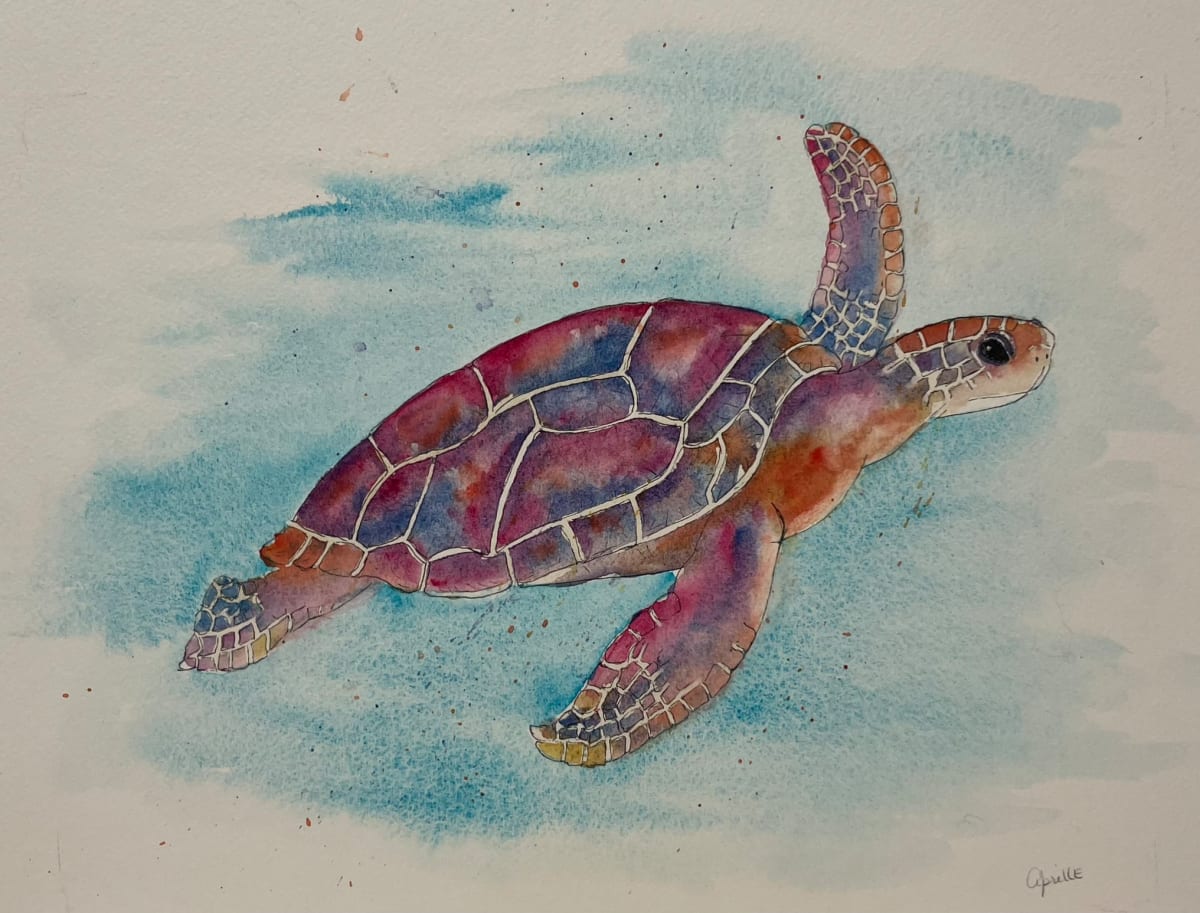 Sea Turtle by Aprille Janes 