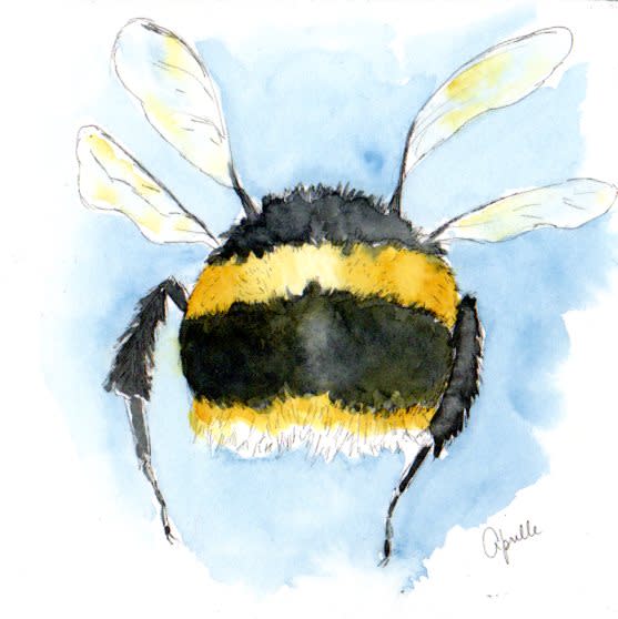 Bumble Bum_Original by Aprille Janes 