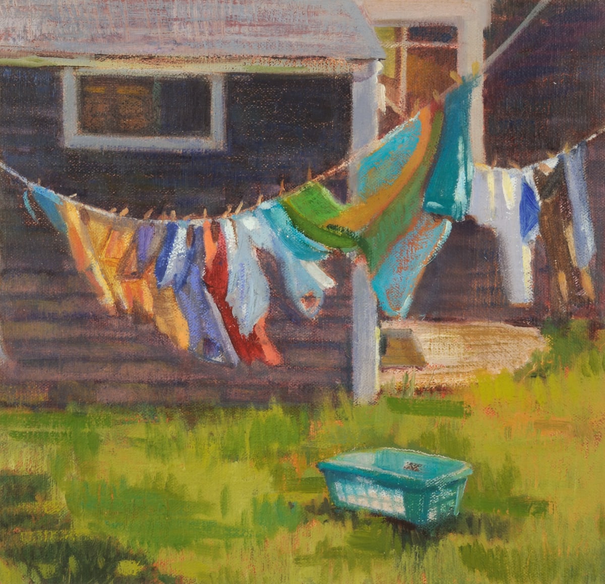 Summer Laundry by Phoebe Twichell Peterson 