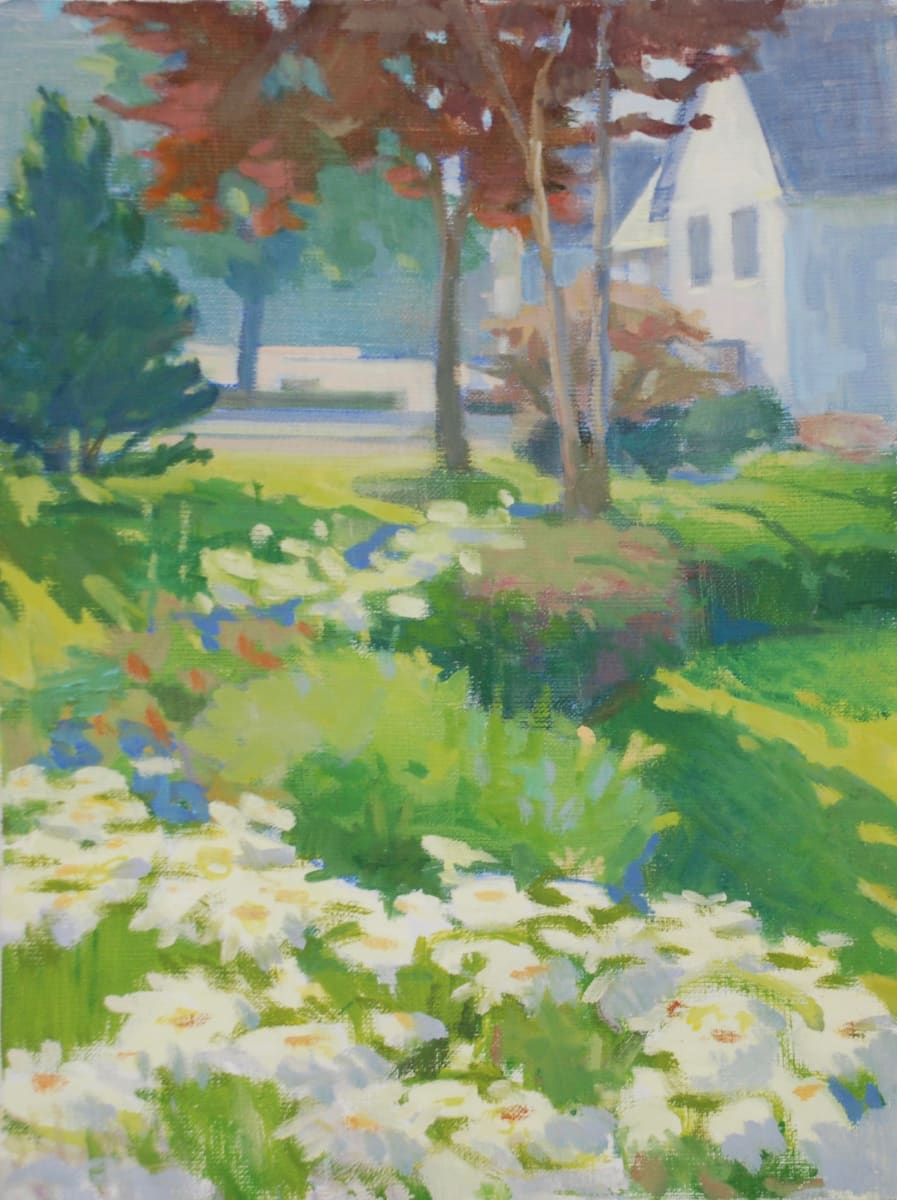 Morning Garden Study by Phoebe Twichell Peterson 