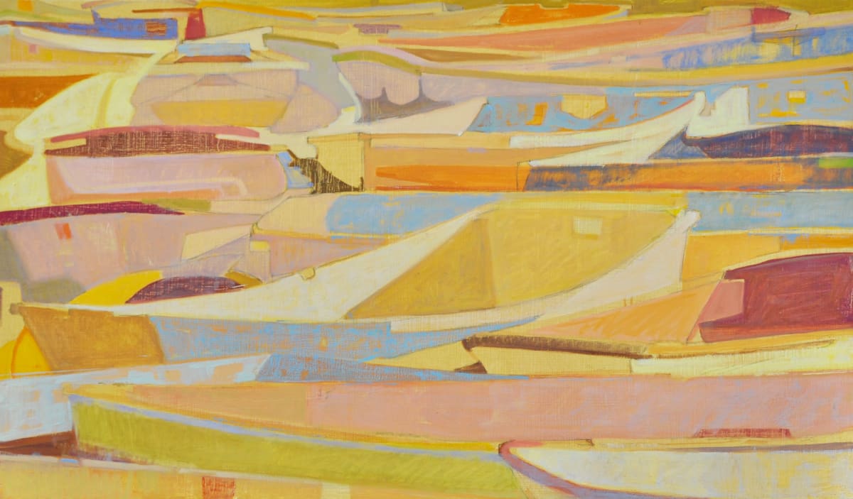 Yellow Carousel by Phoebe Twichell Peterson 