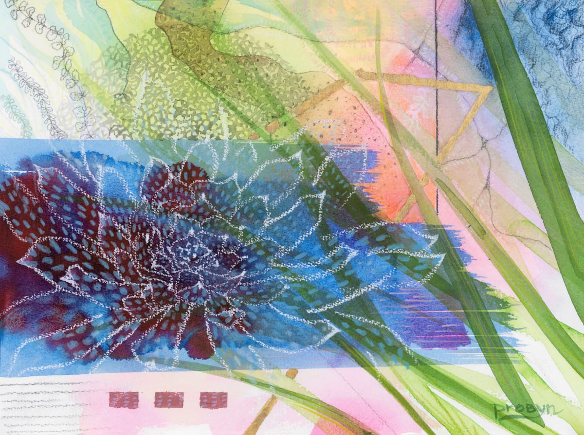 Succulent Love (Edition 1/5 with Embellishments) 1/5 by Joanne Probyn