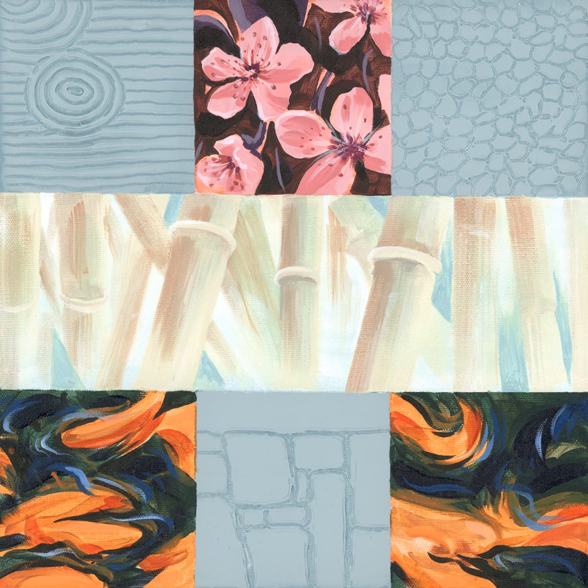 Zen Garden by Joanne Probyn 