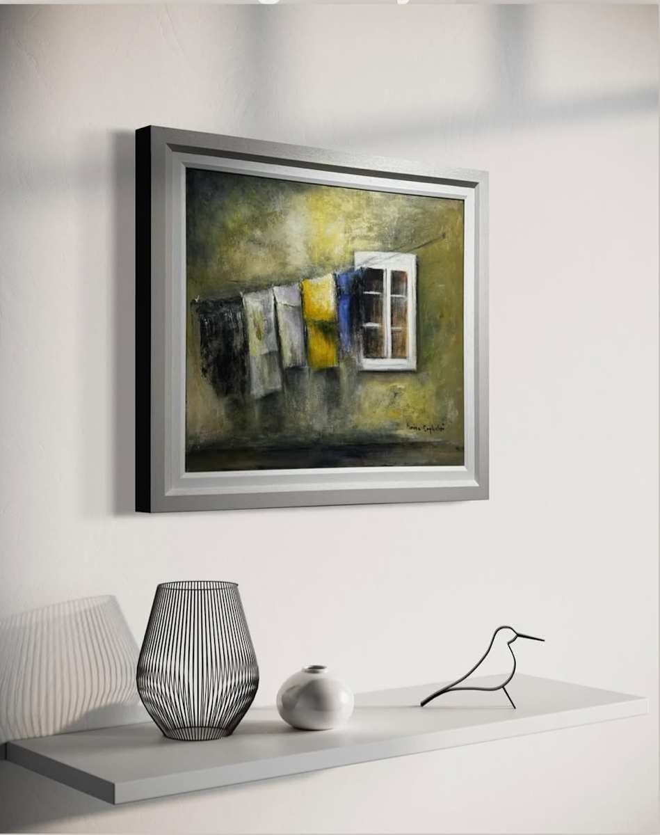 ‘’The sun’s warmth’ by Marina Emphietzi  Image: A sense of connection, nostalgia and the comforting simplicity of everyday life.