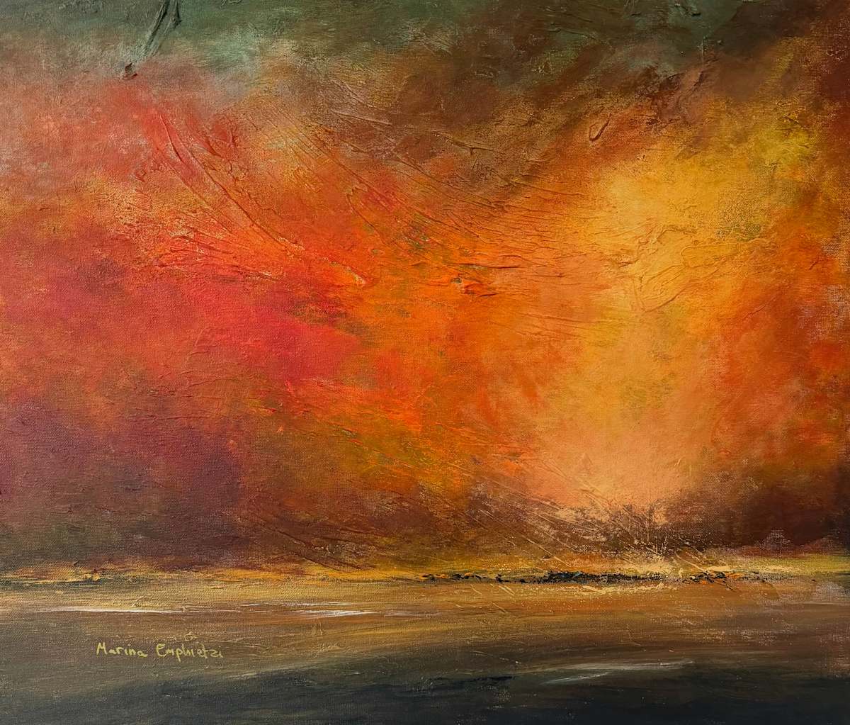 'Aethon' (Burning Tide) by Marina Emphietzi, Image 1.