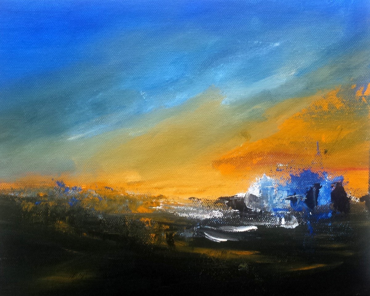 Sunset at Famagusta by Marina Emphietzi  