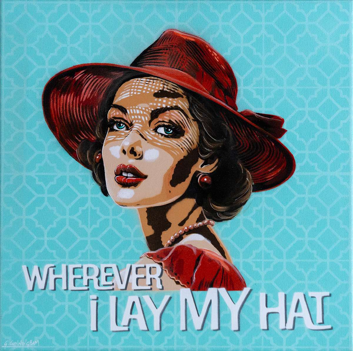 Wherever I Lay My Hat (square) by Geoff Cunningham 