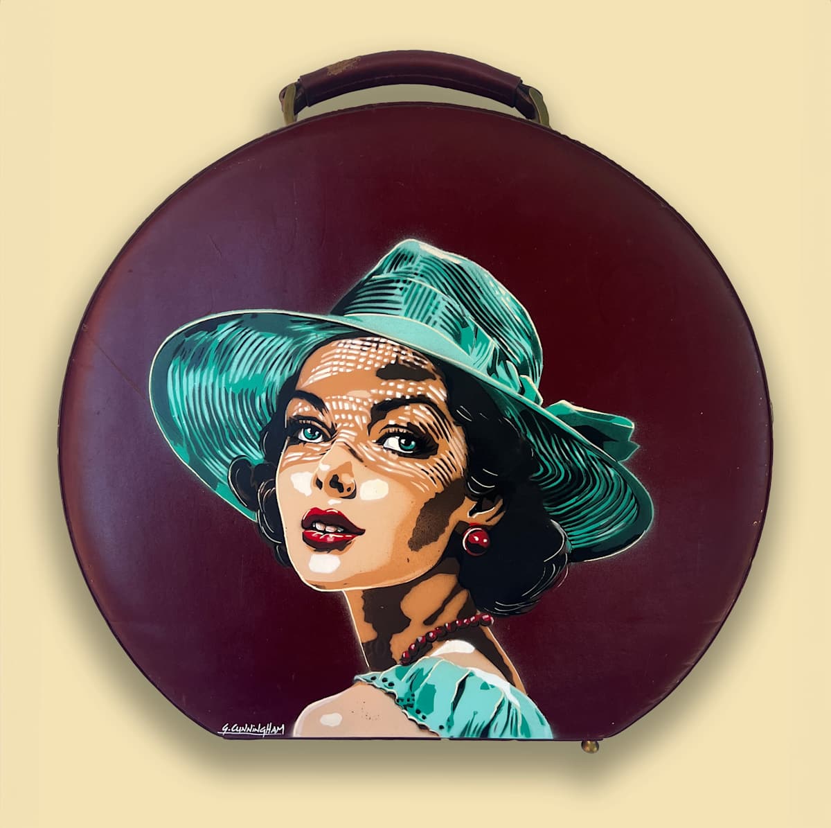Wherever I Lay My Hat (hatbox) by Geoff Cunningham 