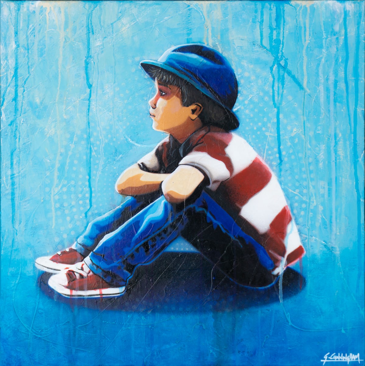 Little Boy Blue by Geoff Cunningham 