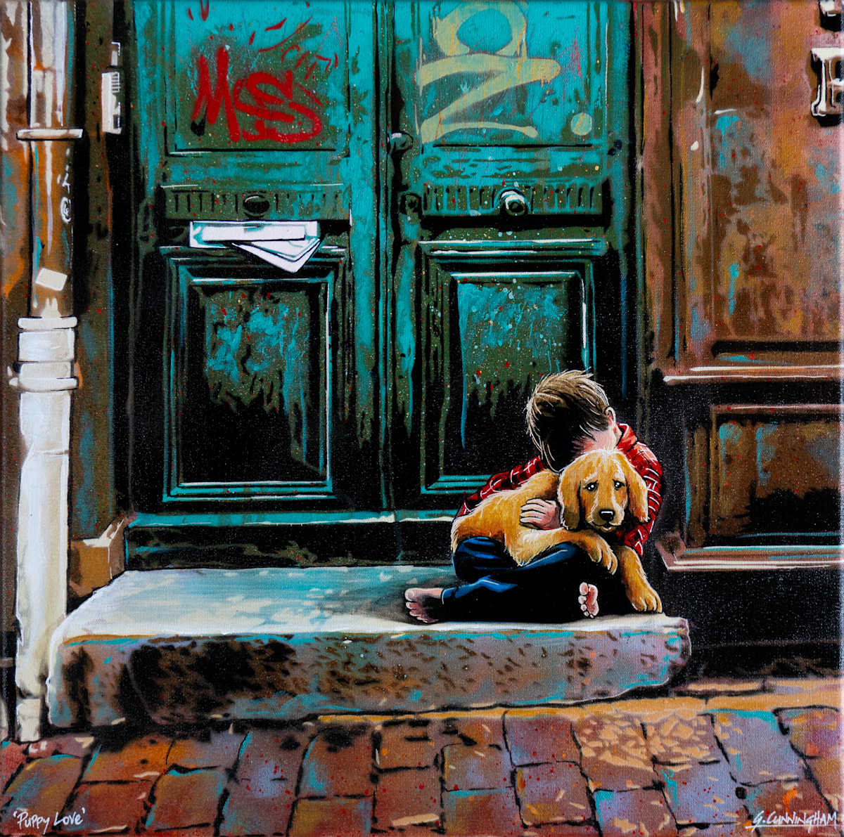 Puppy Love #2 by Geoff Cunningham 