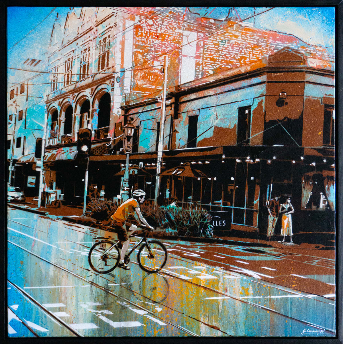 Summer Shower (Gertrude Street #5) by Geoff Cunningham 