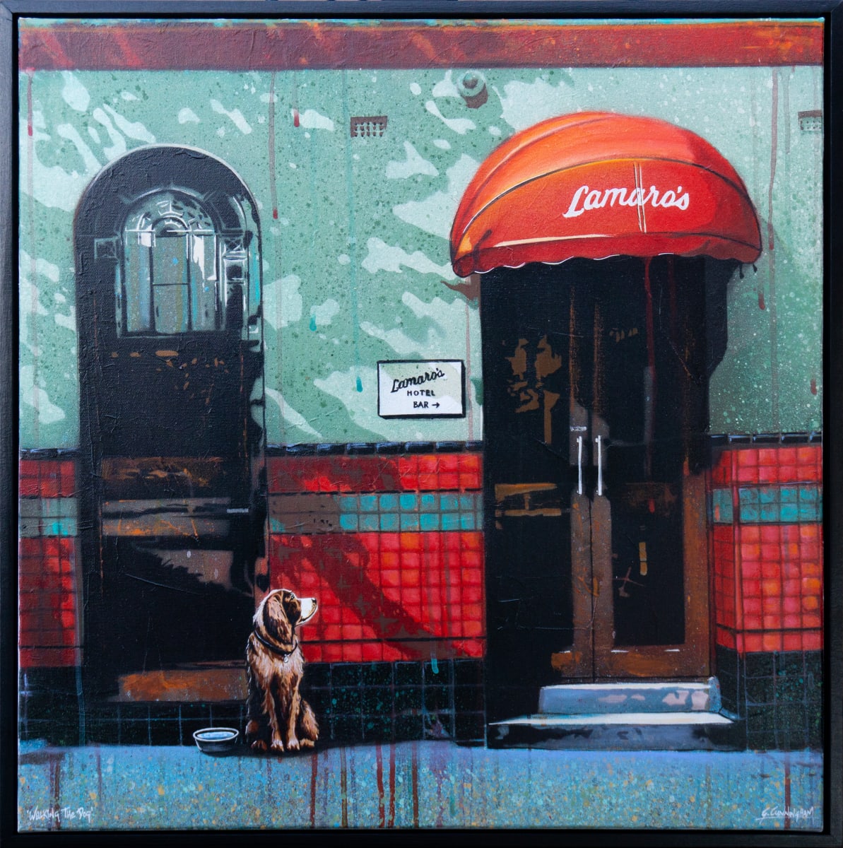 Walking The Dog #4 by Geoff Cunningham 