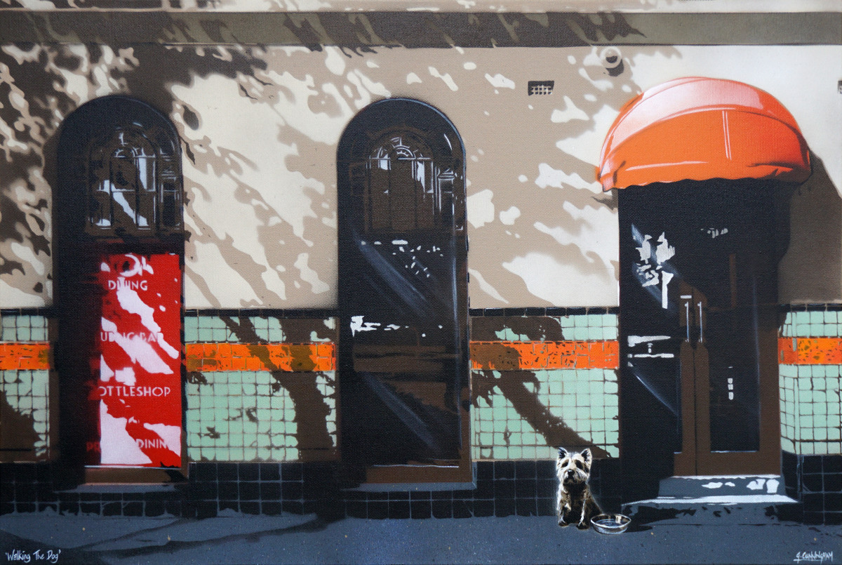 Walking The Dog by Geoff Cunningham 