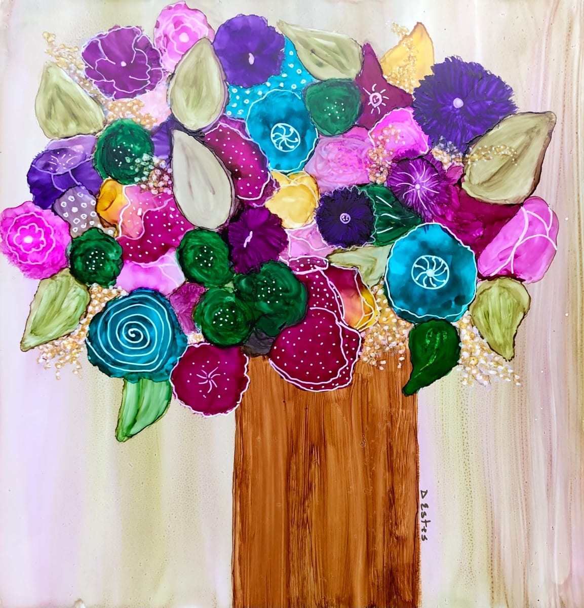 Summer Blooms #1 by Debbi Estes 