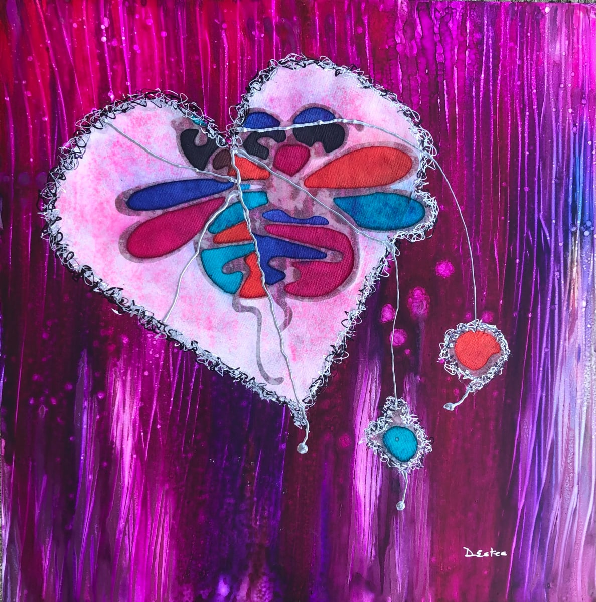 Deconstructed Heart by Debbi Estes  Image: Abstract Heart