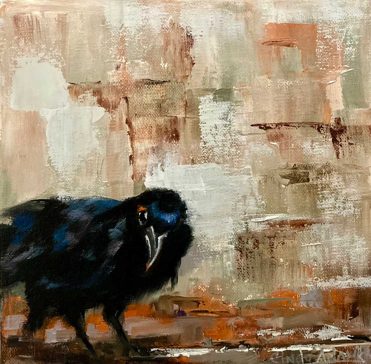 Poe by Cindy Adams, Image 1.