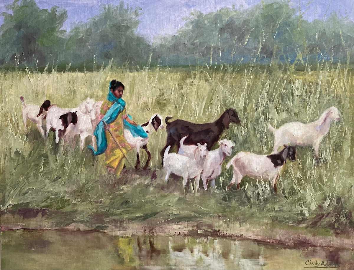 The Shepherdess by Cindy Adams, Image 1.