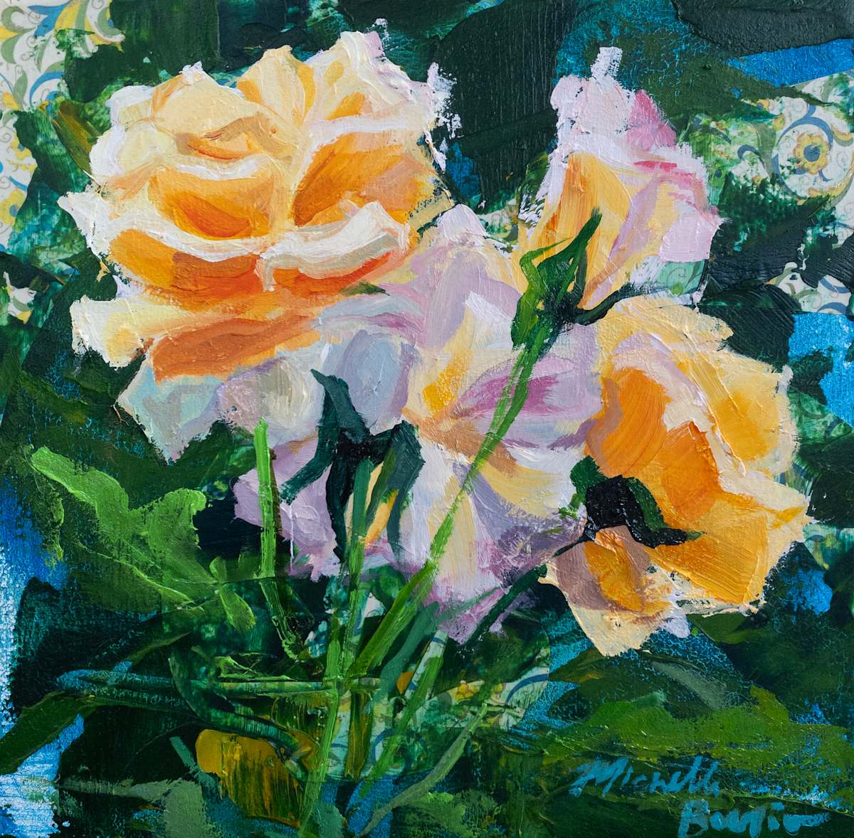 Deep in the Garden by Michelle Boerio 