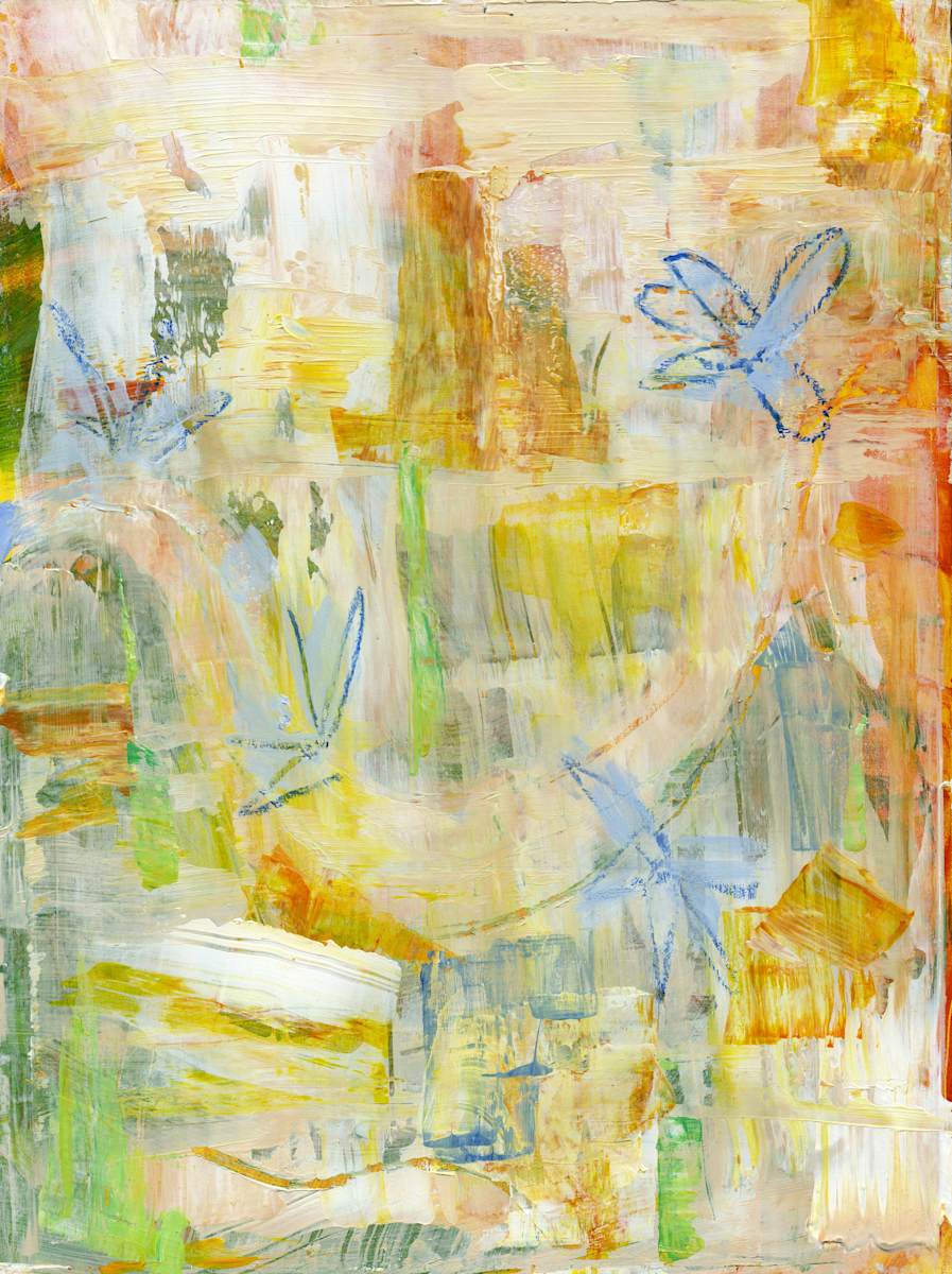 Abstract Spring in the Field by Michelle Boerio, Image 1.