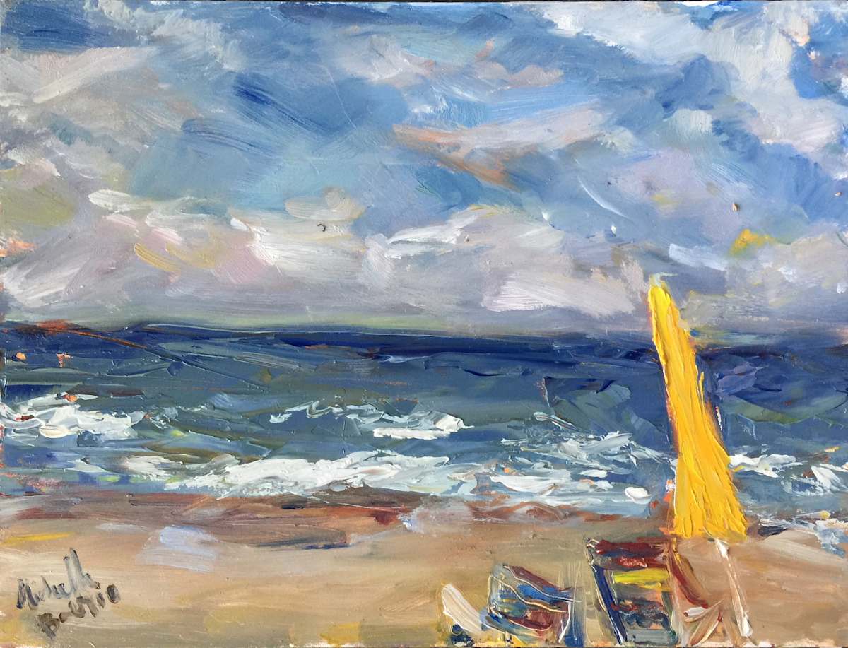 Yellow Umbrella by Michelle Boerio, Image 1.