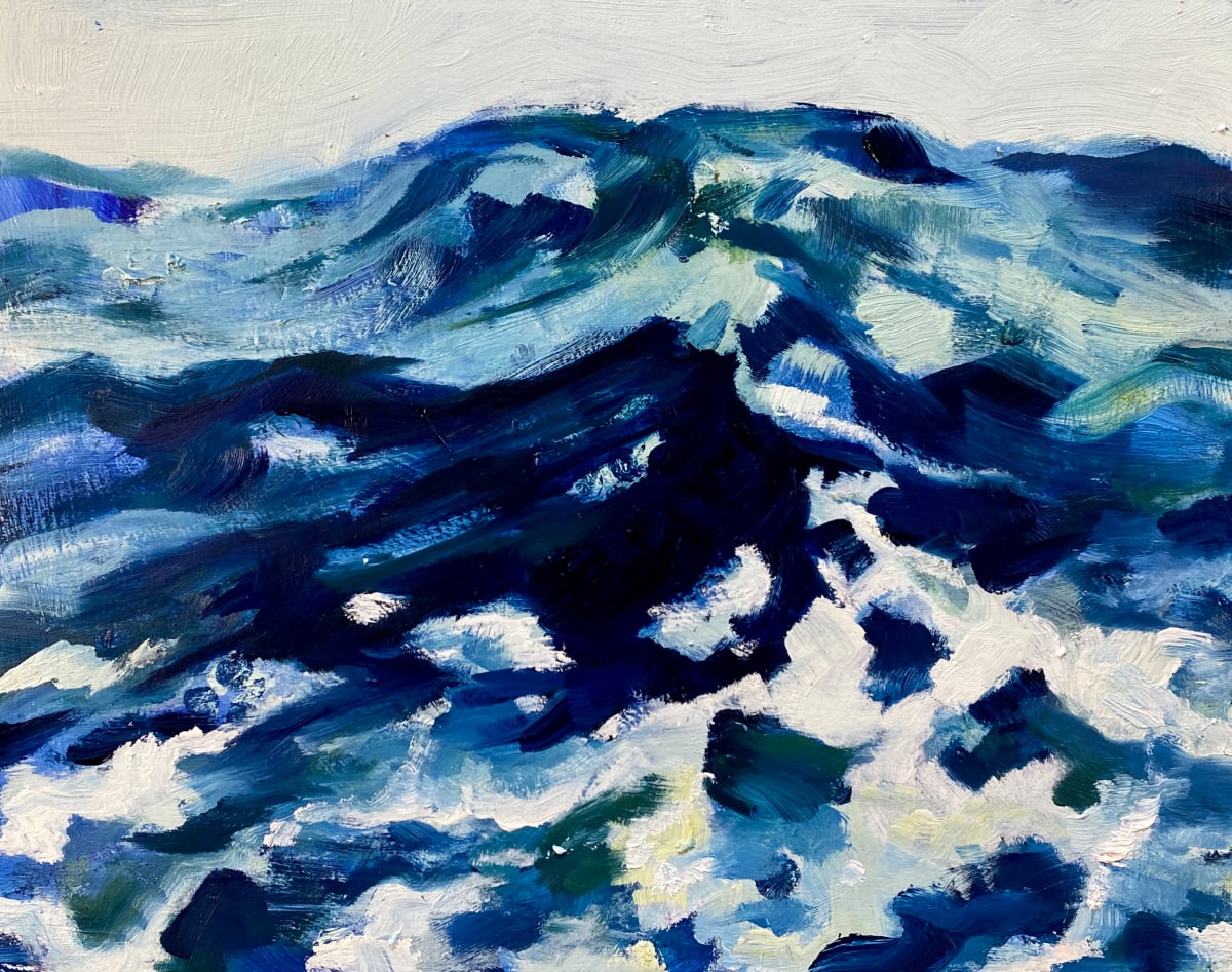 Boundless Water by Michelle Boerio  Image: "Boundless Waters" painting.