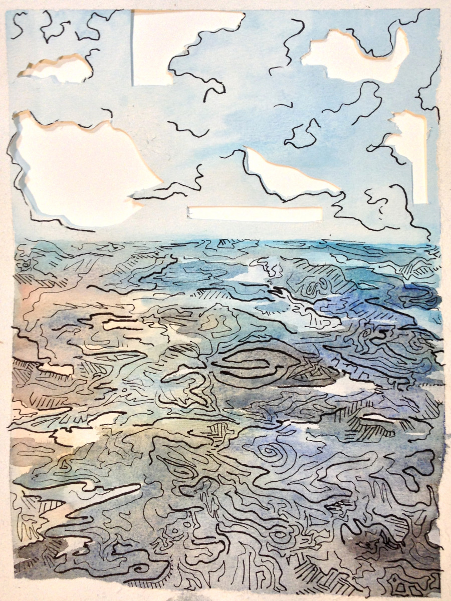 The Sea by Michelle Boerio 