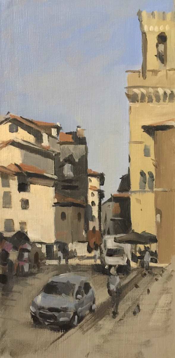 Piazza di Firenze by Andrew Hird RSMA, Image 1.